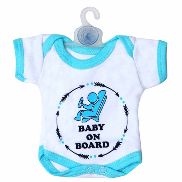 Baby on Board Car Decals Cloth Safety Sign Board with Hanger & Vacuum suction cup - Image 6