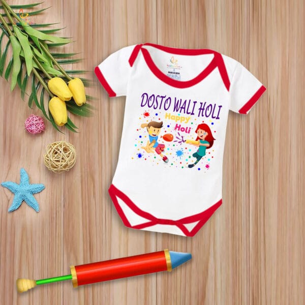 Newborn Girl's Tutu Skirt & Romper Holi Print Onesies bodysuits For baby 0 to 3 Months - Image 6