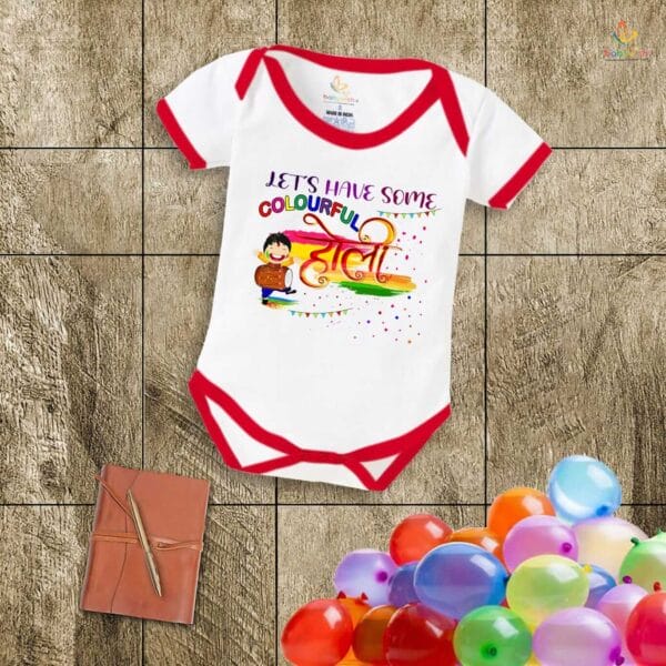 Newborn Girl's Tutu Skirt & Romper Holi Print Onesies bodysuits For baby 0 to 3 Months - Image 5