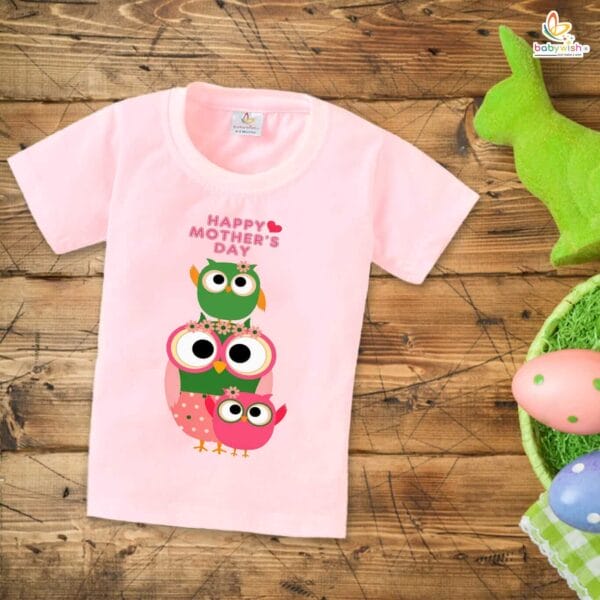Mother's Day Special T-Shirt for Boy’s and Girl’s Half Sleeve Topwear for Unisex Kids - Image 4