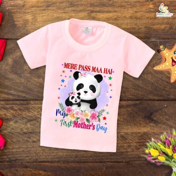 Mother's Day Special T-Shirt for Boy’s and Girl’s Half Sleeve Topwear for Unisex Kids - Image 4