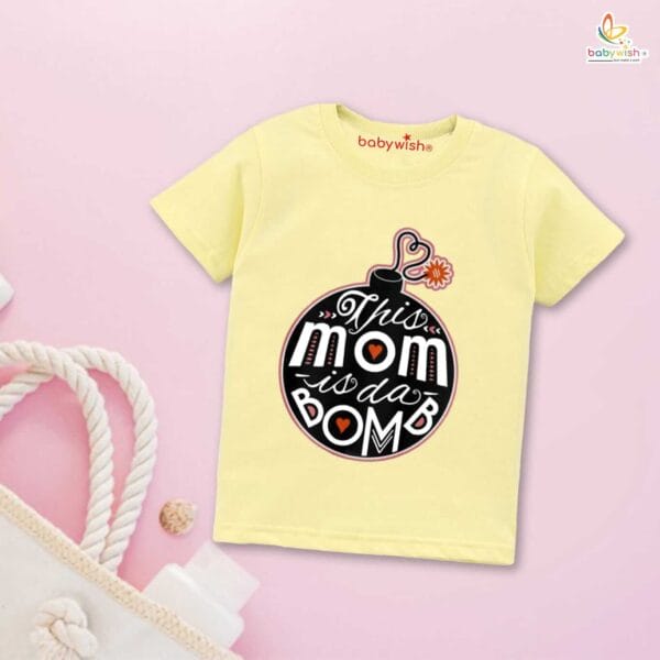 Mother's Day Special T-Shirt for Boy’s and Girl’s Half Sleeve Topwear for Unisex Kids - Image 4