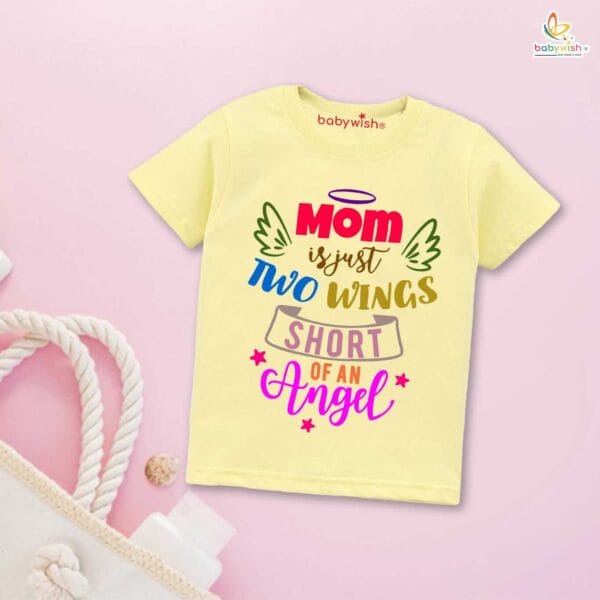 Mother's Day Special T-Shirt for Boy’s and Girl’s Half Sleeve Topwear for Unisex Kids - Image 4