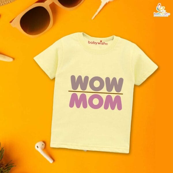 Mother's Day Special T-Shirt for Boy’s and Girl’s Half Sleeve Topwear for Unisex Kids - Image 4