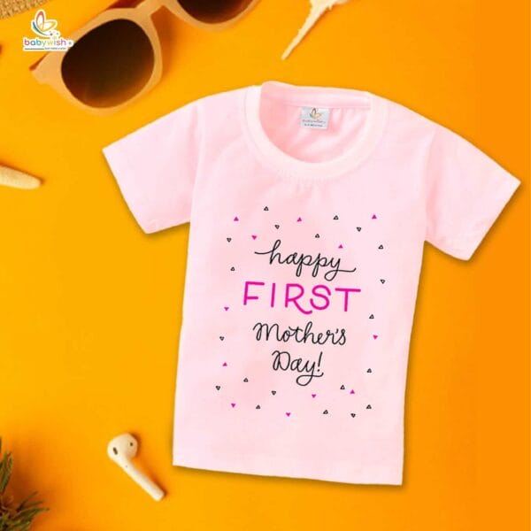 Mother's Day Special T-Shirt for Boy’s and Girl’s Half Sleeve Topwear for Unisex Kids - Image 3