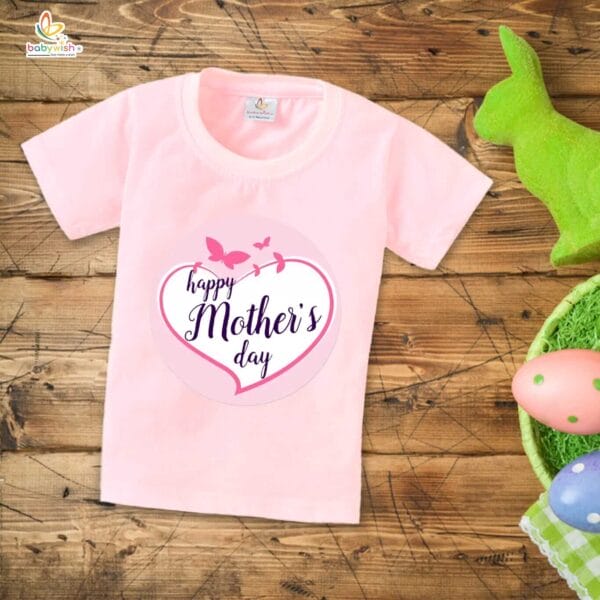 Mother's Day Special T-Shirt for Boy’s and Girl’s Half Sleeve Topwear for Unisex Kids - Image 3