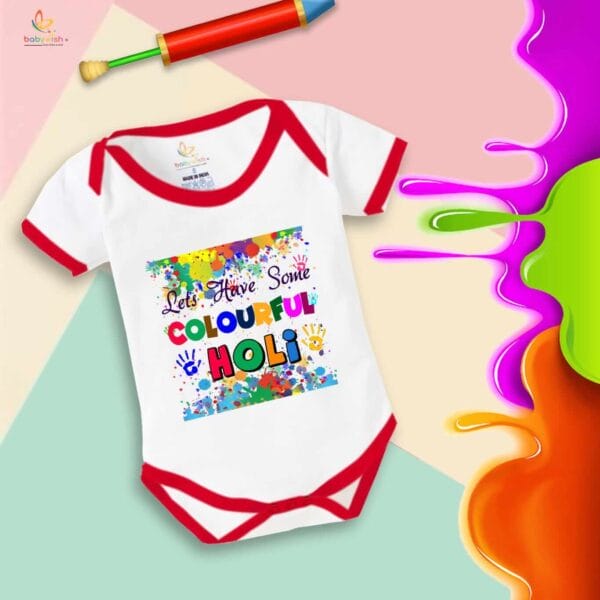 Newborn Girl's Tutu Skirt & Romper Holi Print Onesies bodysuits For baby 0 to 3 Months - Image 6