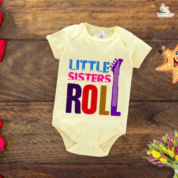 Babywish Rakshabandhan Romper Brother Sister Matching dress Rakshabandhan gift for Rakhi - Image 4