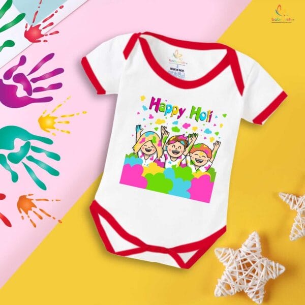 Newborn Girl's Tutu Skirt & Romper Holi Print Onesies bodysuits For baby 0 to 3 Months - Image 5