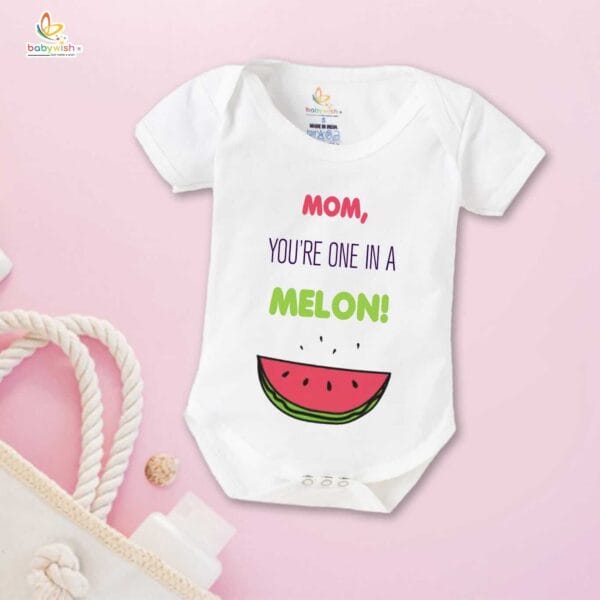 Mothers Day Special Baby Outfit Half Sleeve Unisex Romper Onesies for Newborn baby - Image 2