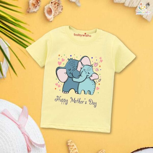 Mother's Day Special T-Shirt for Boy’s and Girl’s Half Sleeve Topwear for Unisex Kids - Image 4