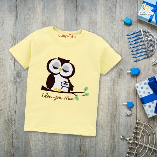 Mother's Day Special T-Shirt for Boy’s and Girl’s Half Sleeve Topwear for Unisex Kids - Image 4