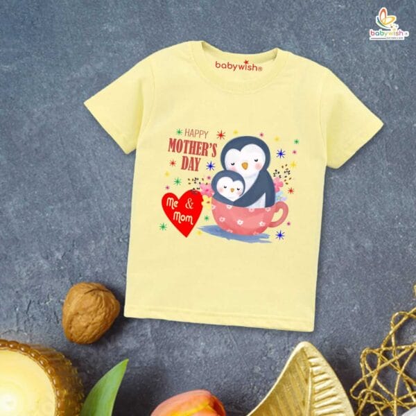 Mother's Day Special T-Shirt for Boy’s and Girl’s Half Sleeve Topwear for Unisex Kids - Image 4