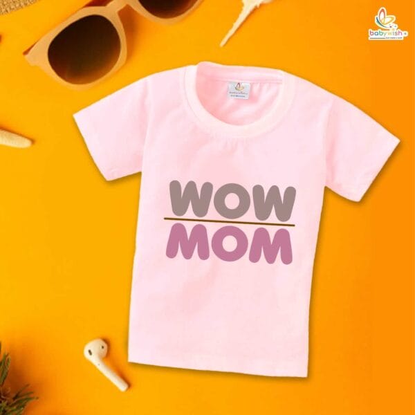 Mother's Day Special T-Shirt for Boy’s and Girl’s Half Sleeve Topwear for Unisex Kids - Image 3