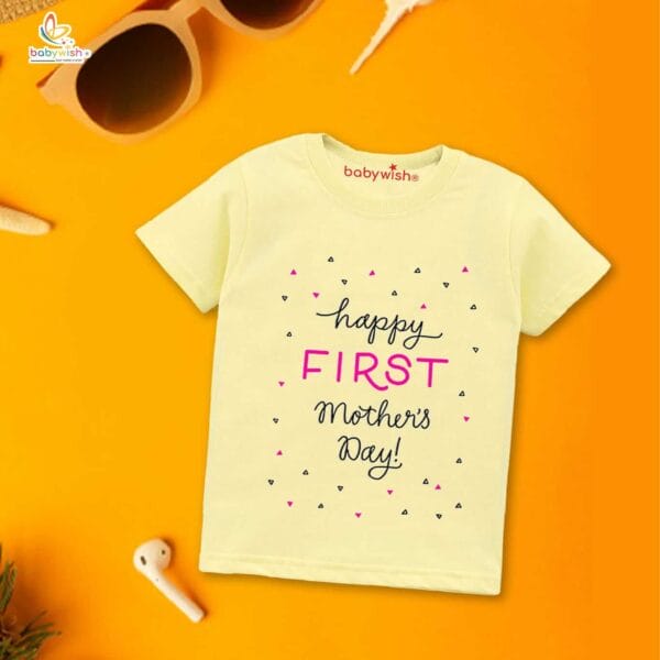 Mother's Day Special T-Shirt for Boy’s and Girl’s Half Sleeve Topwear for Unisex Kids - Image 4