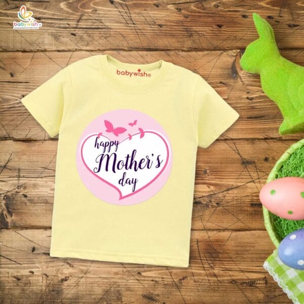 Mother's Day Special T-Shirt for Boy’s and Girl’s Half Sleeve Topwear for Unisex Kids - Image 4