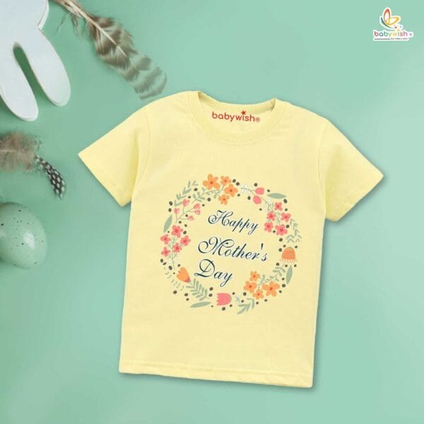 Mother's Day Special T-Shirt for Boy’s and Girl’s Half Sleeve Topwear for Unisex Kids - Image 4