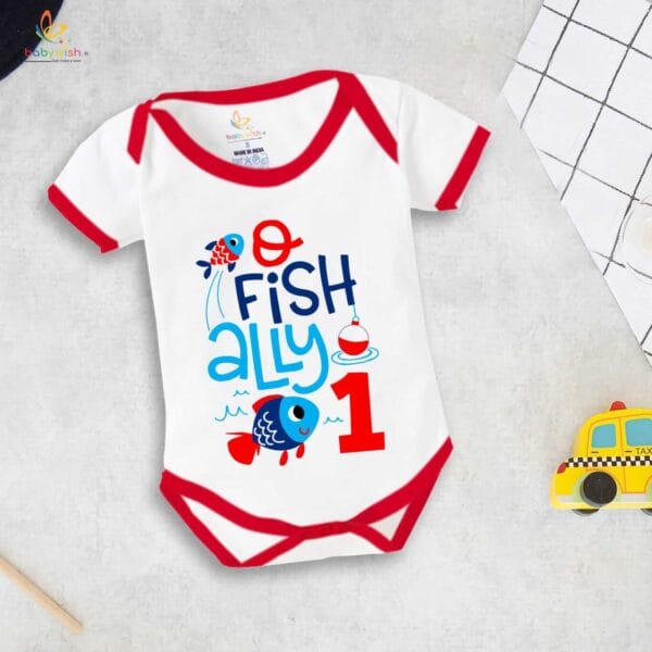 One month unisex baby romper half sleeve round neck onesie - Image 5