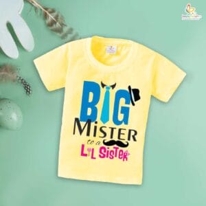 Babywish Rakshabandhan T-Shirt Brother Sister Matching dress Rakshabandhan gift for Rakhi Tee