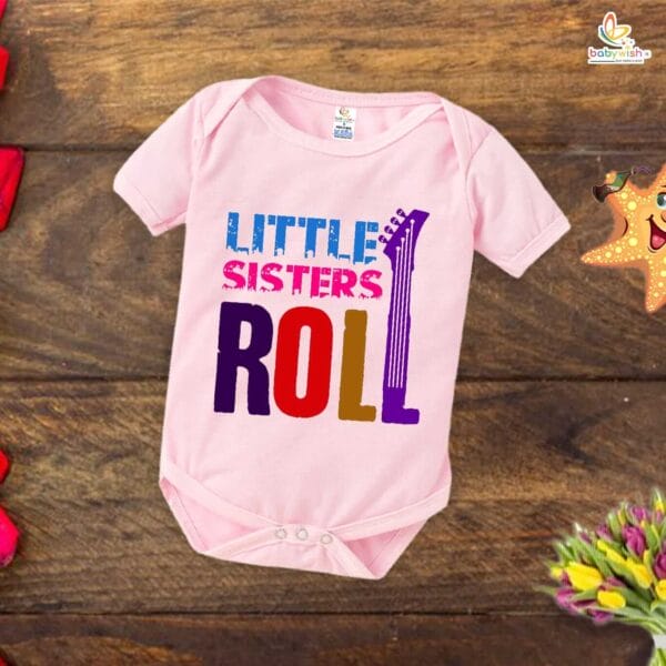 Babywish Rakshabandhan Romper Brother Sister Matching dress Rakshabandhan gift for Rakhi - Image 2