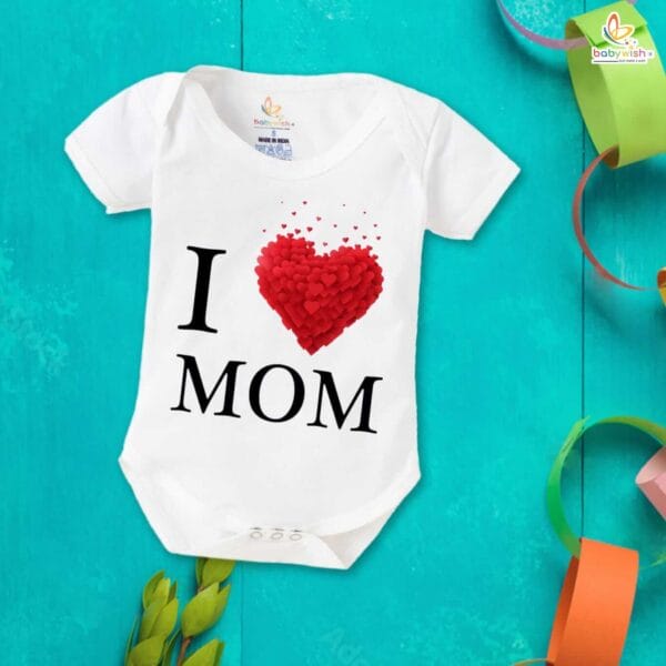 Mothers Day Special Baby Outfit Half Sleeve Unisex Romper Onesies for Newborn baby - Image 2