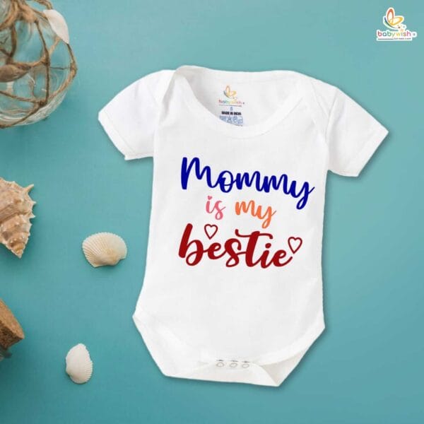 Mothers Day Special Baby Outfit Half Sleeve Unisex Romper Onesies for Newborn baby - Image 2