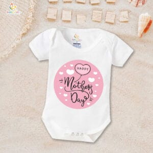 Mothers Day Special Baby Outfit Half Sleeve Unisex Romper Onesies for Newborn baby
