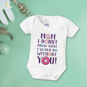 Mothers Day Special Baby Outfit Half Sleeve Unisex Romper Onesies for Newborn baby