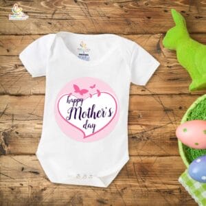 Mothers Day Special Baby Outfit Half Sleeve Unisex Romper Onesies for Newborn baby
