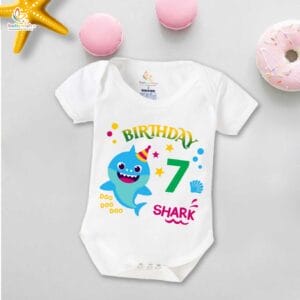 Six month unisex baby romper half sleeve round neck onesie
