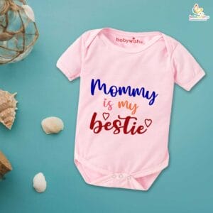 Mothers Day Special Baby Outfit Half Sleeve Unisex Romper Onesies for Newborn baby