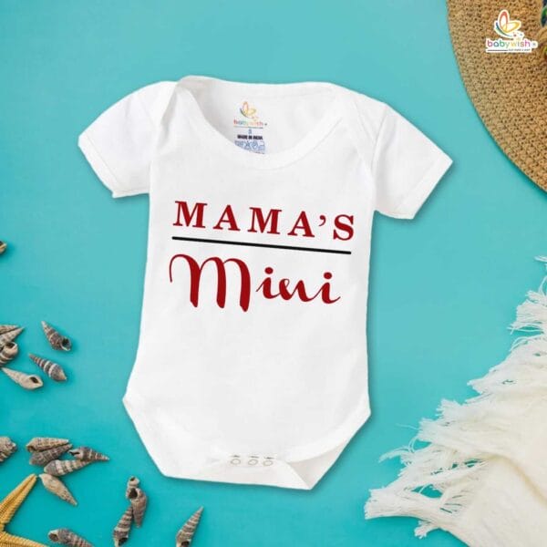Mothers Day Special Baby Outfit Half Sleeve Unisex Romper Onesies for Newborn baby - Image 2