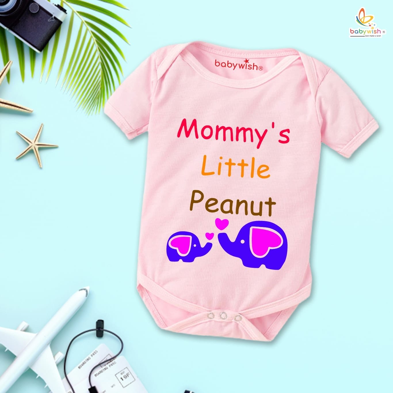Mothers Day Special Baby Outfit Half Sleeve Unisex Romper Onesies for Newborn baby