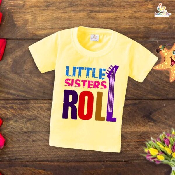 Babywish Rakshabandhan T-Shirt Brother Sister Matching dress Rakshabandhan gift for Rakhi Tee - Image 2