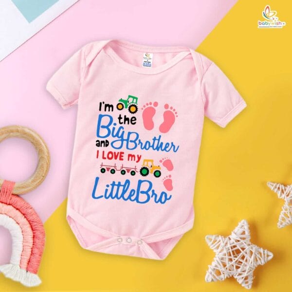 Babywish Rakshabandhan Romper Brother Sister Matching dress Rakshabandhan gift for Rakhi - Image 4