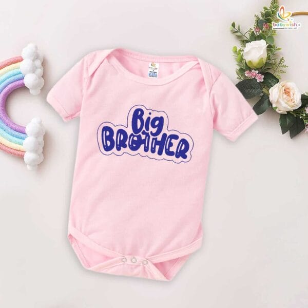 Babywish Rakshabandhan Romper Brother Sister Matching dress Rakshabandhan gift for Rakhi - Image 4