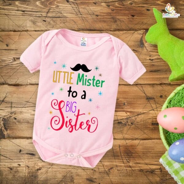 Babywish Rakshabandhan Romper Brother Sister Matching dress Rakshabandhan gift for Rakhi - Image 5