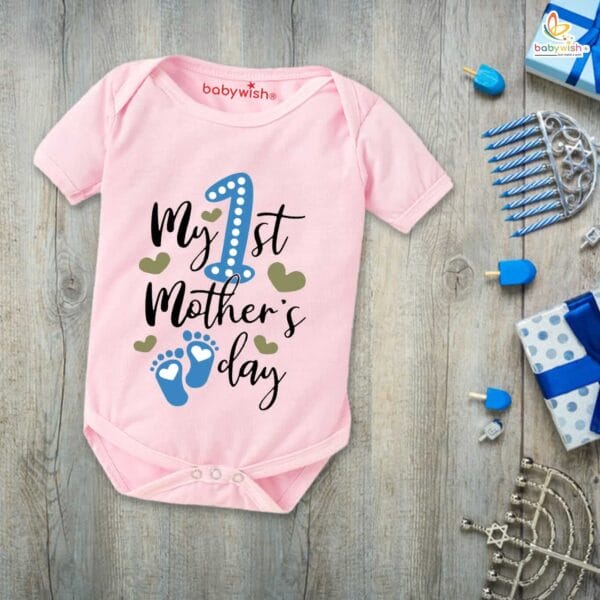 Mothers Day Special Baby Outfit Half Sleeve Unisex Romper Onesies for Newborn baby