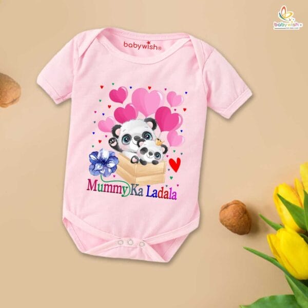 Mothers Day Special Baby Outfit Half Sleeve Unisex Romper Onesies for Newborn baby - Image 4