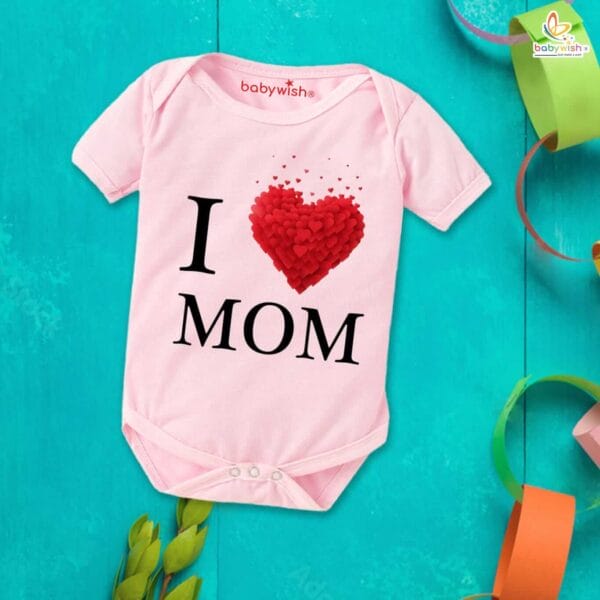Mothers Day Special Baby Outfit Half Sleeve Unisex Romper Onesies for Newborn baby - Image 4