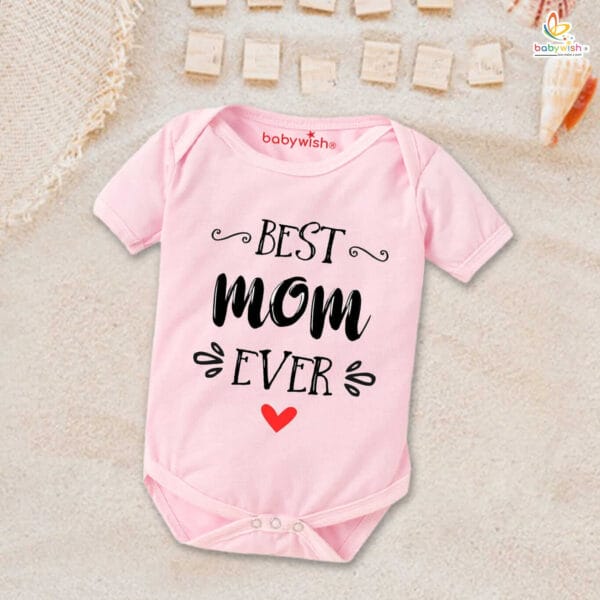 Mothers Day Special Baby Outfit Half Sleeve Unisex Romper Onesies for Newborn baby