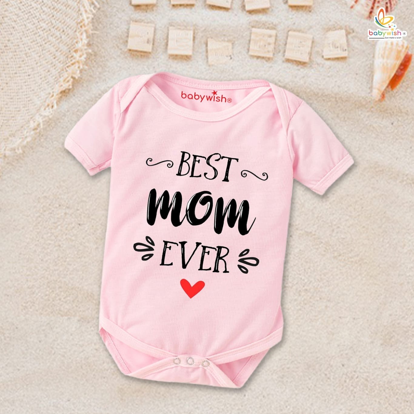 Mothers Day Special Baby Outfit Half Sleeve Unisex Romper Onesies for Newborn baby