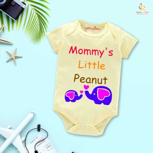 Mothers Day Special Baby Outfit Half Sleeve Unisex Romper Onesies for Newborn baby - Image 4