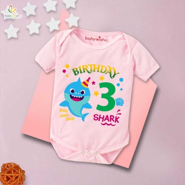 Three month unisex baby romper half sleeve round neck onesie - Image 3