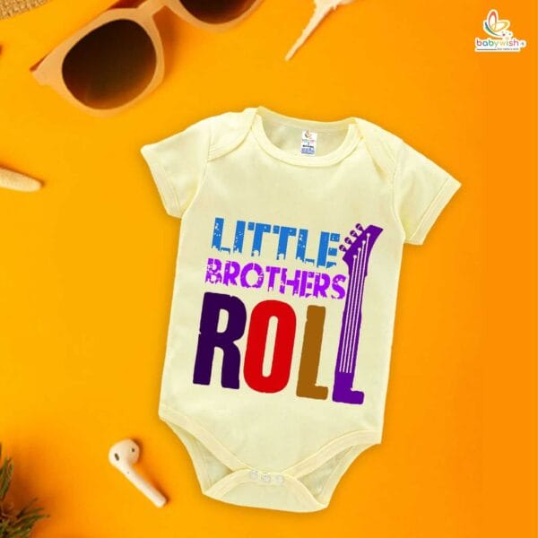 Babywish Rakshabandhan Romper Brother Sister Matching dress Rakshabandhan gift for Rakhi - Image 3