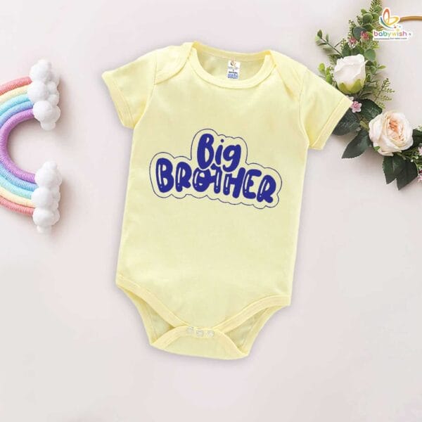 Babywish Rakshabandhan Romper Brother Sister Matching dress Rakshabandhan gift for Rakhi - Image 3