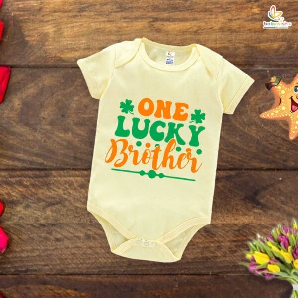 Babywish Rakshabandhan Romper Brother Sister Matching dress Rakshabandhan gift for Rakhi - Image 3