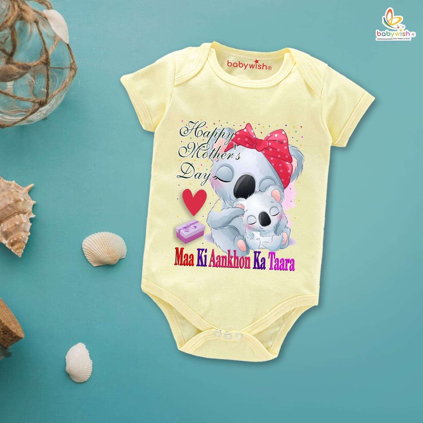 Mothers Day Special Baby Outfit Half Sleeve Unisex Romper Onesies for Newborn baby