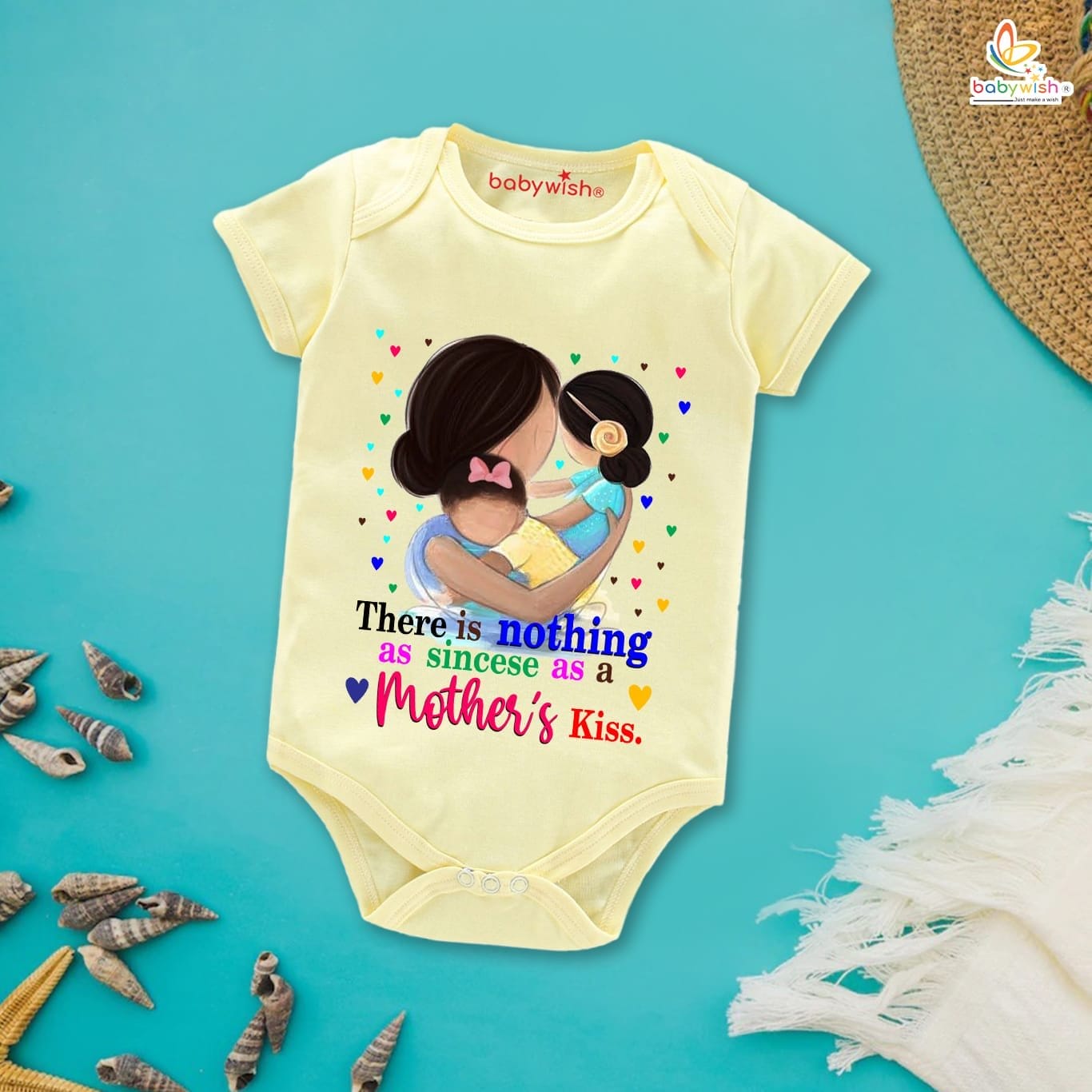 Mothers Day Special Baby Outfit Half Sleeve Unisex Romper Onesies for Newborn baby