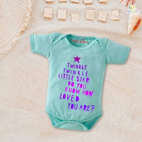 Mothers Day Special Baby Outfit Half Sleeve Unisex Romper Onesies for Newborn baby - Image 3